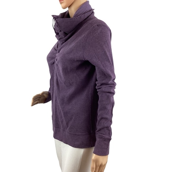 Lululemon In a Cinch Long Sleeve Tee Size 8 Purple - Picture 5 of 15
